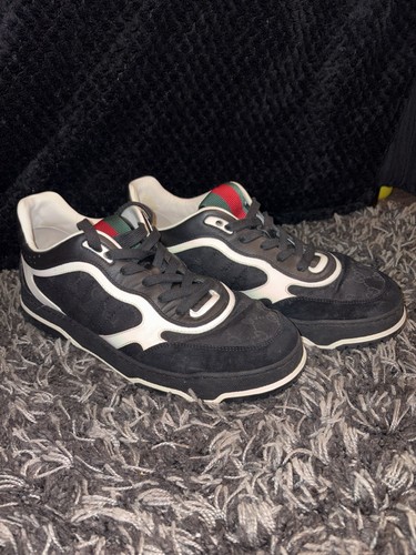 Gucci web sneaker black - gucci,