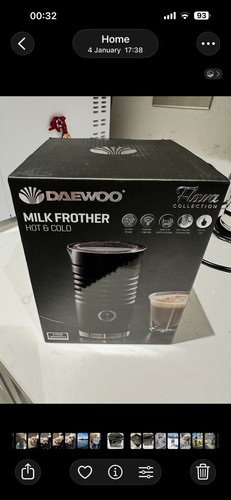 Daewoo electric milk frother - daewoo,