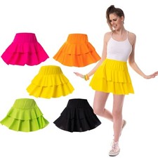 80's Neon Ra Ra Skirt Tutu