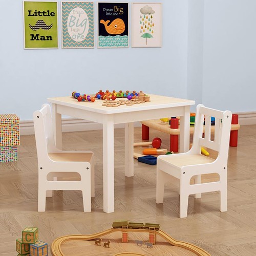 Kids wooden study table - kids, 2