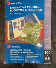 Brand New 100 X A3 Laminating