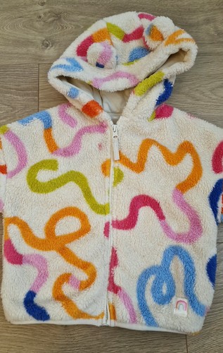 Next girls rainbow - zip, up