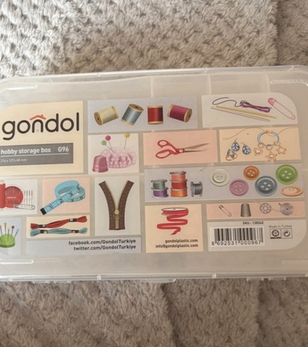 Gondol hobby craft sewing box - gondol,