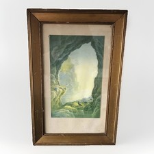 Vintage Framed & Glazed Print