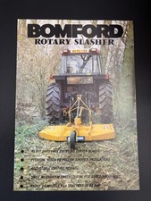 BOMFORD ROTARY SLASHER TRACTOR BROCHURE LEAFLET PASTURE TOPPER MOWER