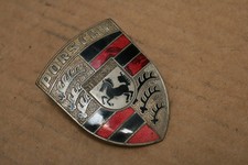 Vintage Porsche Hood Emblem