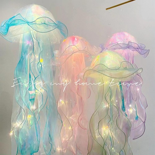 Led jellyfish lamp aquarium - jellyfish,