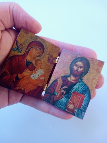 Folding diptych orthodox - diptych,