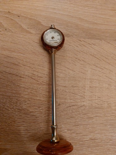 Vintage bakelite thermometer - vintage,