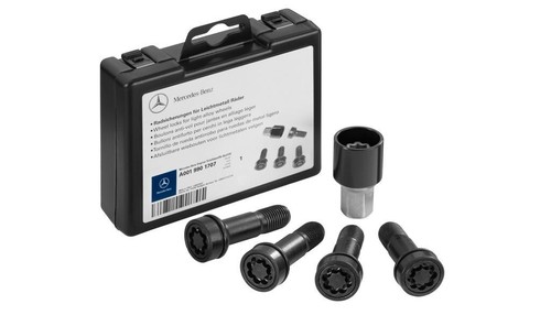 Mercedes benz wheel - lock, set