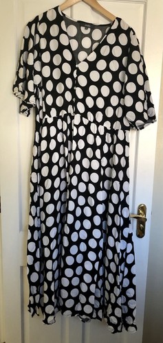 Studio navy polka dot - polka, black