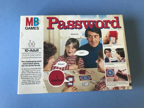 Vintage 1978 password - vintage, mb,