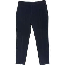 Moss Black Velvet Trousers