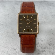 1968 Omega De Ville 111.071 Manual Cal.620 Gold Plated Squared Vintage Watch