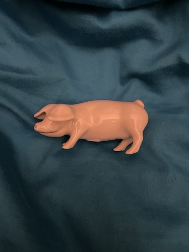 Royal dux pig figurine pink - pig,
