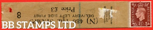 464 1 d red brown - sg., 1½d