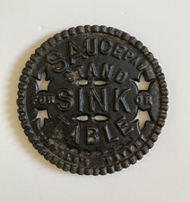 Vintage Mid Century Cast Iron Trivet Pot Stand 17cm Vintage Kitchenalia Display