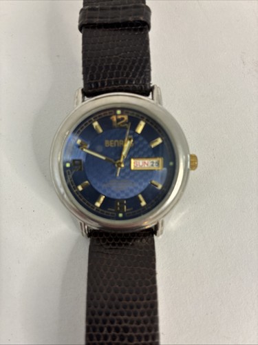 Benrus vintage quartz - quartz, blue