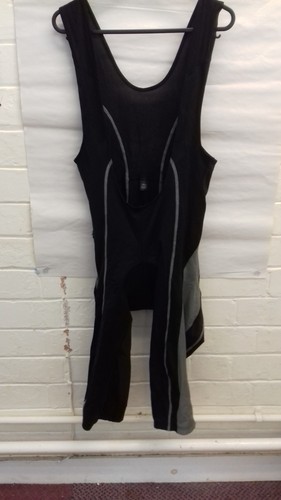 Scott mens black cycling bib - black,