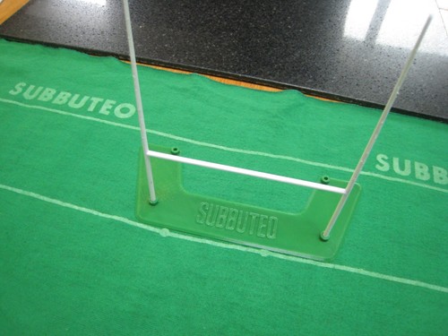 Subbuteo table rugby goals - table,