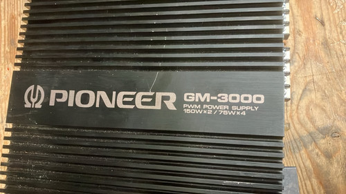 Pioneer 3000 amplifier - gm-3000,