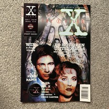 The X Files Manga Issue 1 Collectors Item First Magazine Comic With Badge 1995