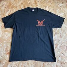 Vintage 90s Black Big Dog Comedy Parody Funny Biker Graphic T-Shirt XL