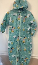 2-3 Years Regatta Waterproof Peppa Pig Green All In One Splash Suit