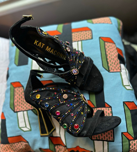 Kat maconie suede black - suede,