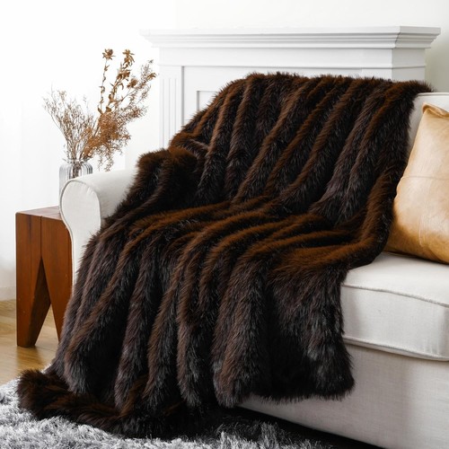 Chocolate brown faux - chocolate,