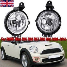 2PCS L+R LED Front Bumper Fog Lights Lamps For BMW Mini Cooper R55 R56 R67 R59