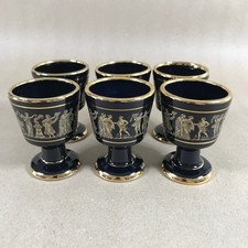 Set of 6 Spathas Keramik Egg