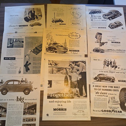 Morris motors ads 1950 - morris,