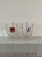 Worthington E-Handled Pint Glass Vintage  Carling Black Label Glass