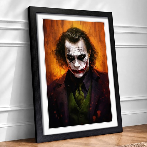 Joker digital framed - joker, art