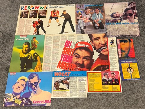 Carter usm magazine cuttings - usm,