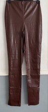 Faux Leather Ladies Dark Brown