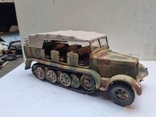 Tamiya 1:35th scale German SDKFZ 8 SEMI HALFTRACK  built and Airbrushed b