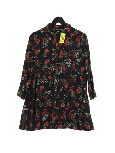 Zara women blouse black - s,