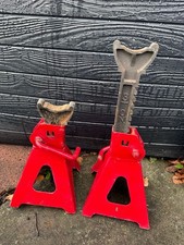 2Pcs 3 Ton Axle Stands Floor Jack Heavy Duty Lifting Capacity Stand Car Caravan