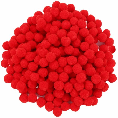 200 red mini pom - 200, 10mm