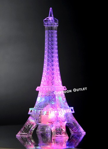 Eiffel tower color led acrylic - color,