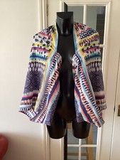 Marks and Spencer Blue White Pink Kaftan Type Top *One Size *Brand New*