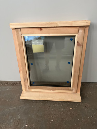 Double glazed window - double, softwood