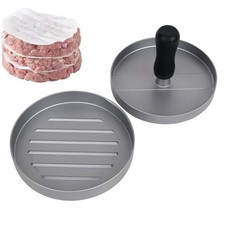 Non-Stick Aluminum Burger Press, Press Machine, Hamburger Patty Maker... 