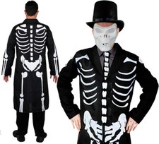 James bones costume with - costume, skull