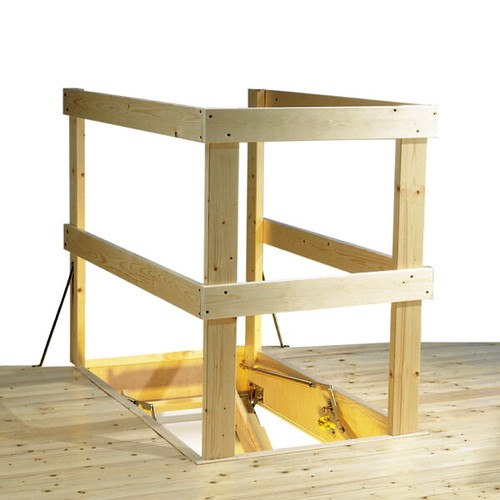 Universal wooden balustrade - universal,
