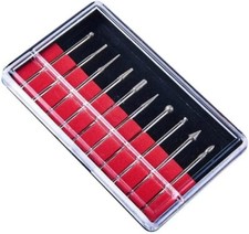 10Pc Diamond Burr Bits Drill