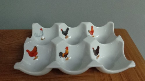 Ceramic egg holder - ceramic, 6