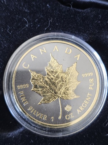 2015 1oz silver - maple, leaf